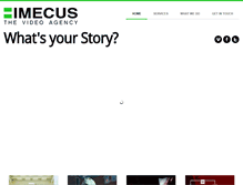 Tablet Screenshot of imecus.com